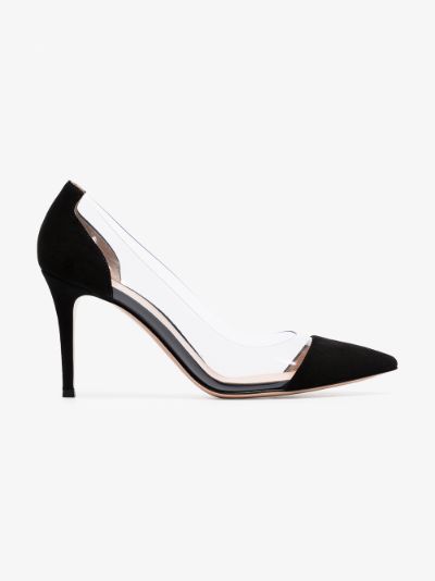 Gianvito Rossi Plexi 85mm pumps | Browns