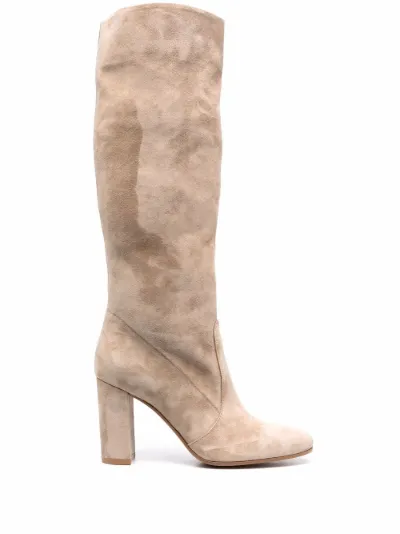 gianvito rossi suede booties