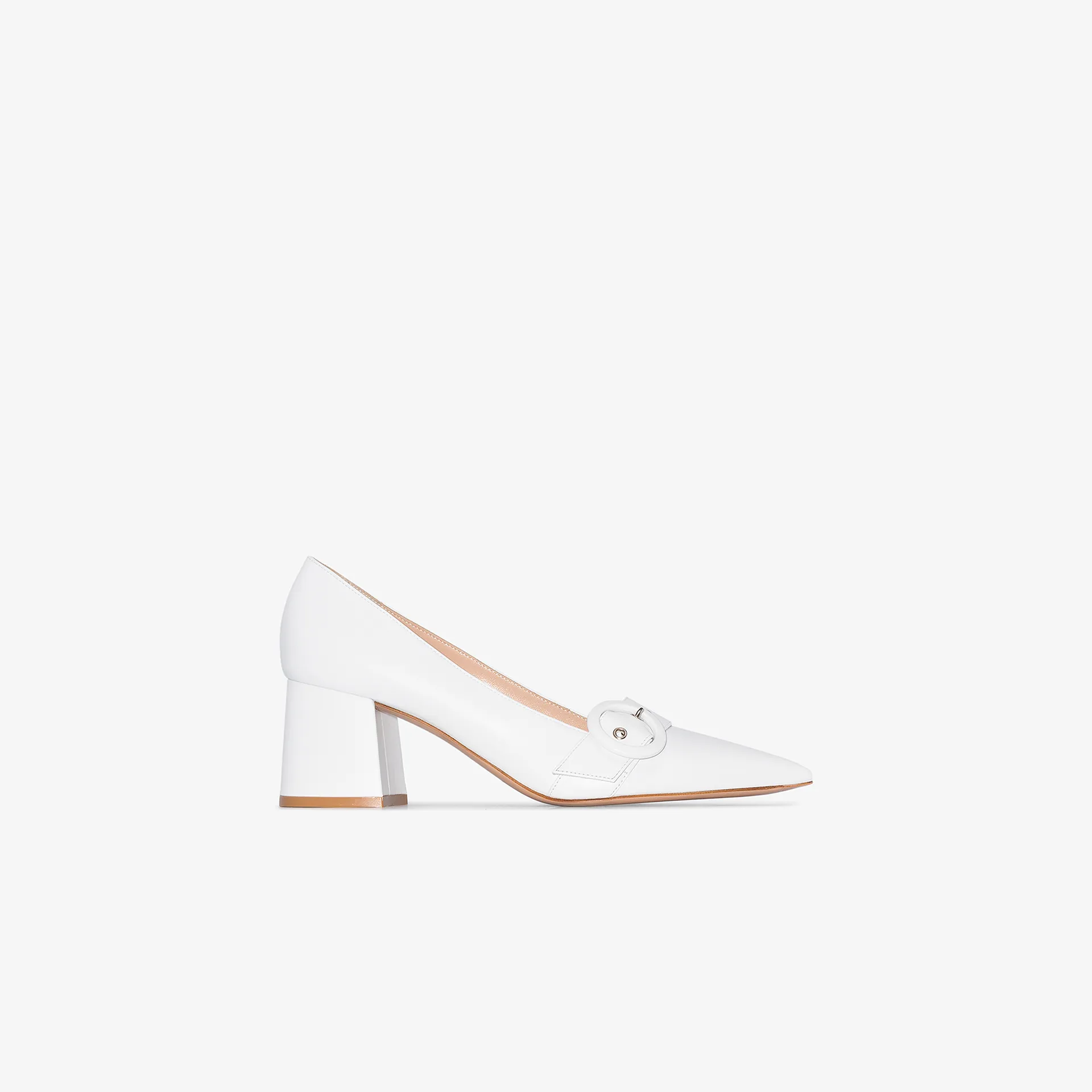 gianvito rossi white pumps