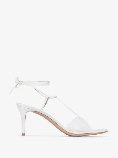 gianvito rossi white slingback