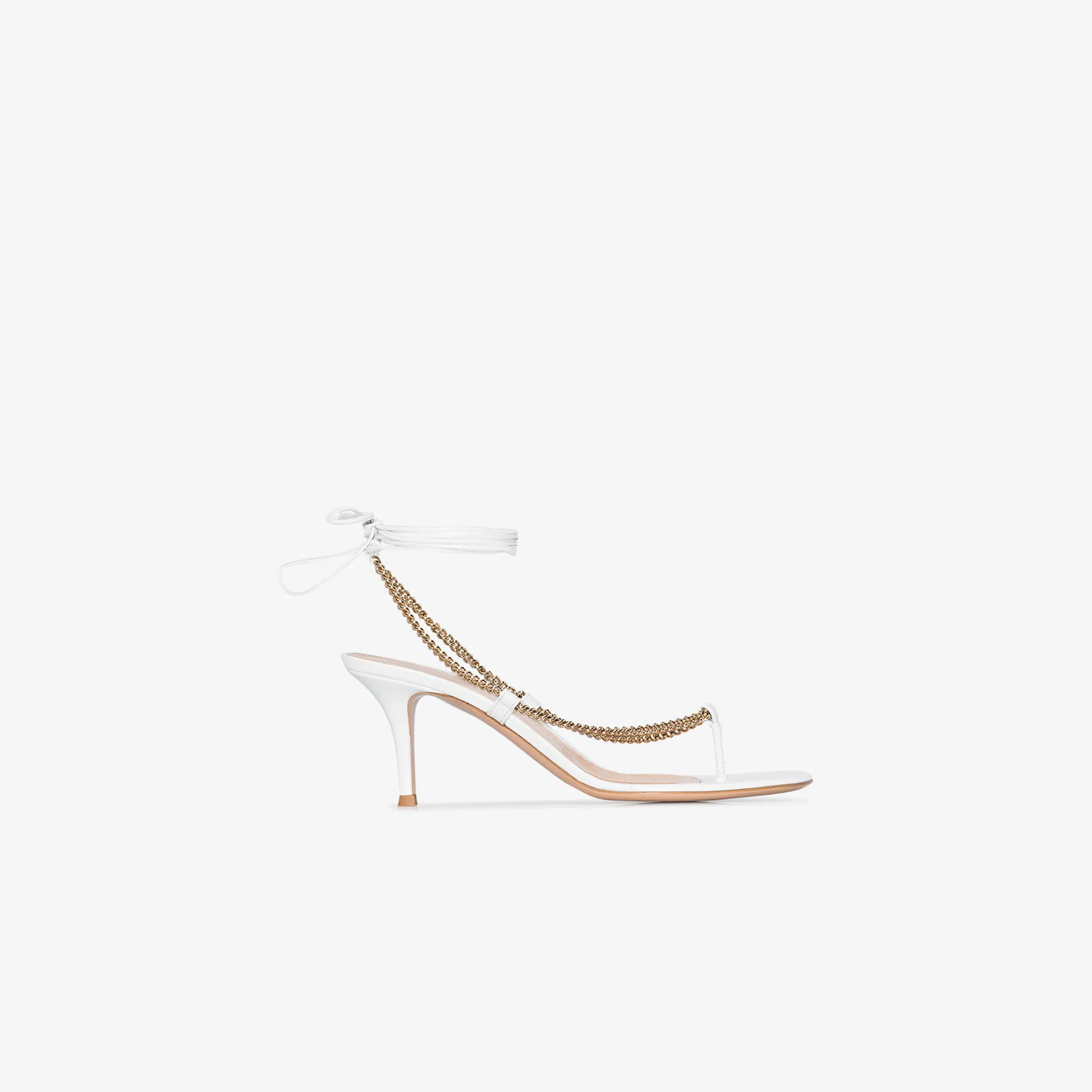 gianvito rossi white slingback