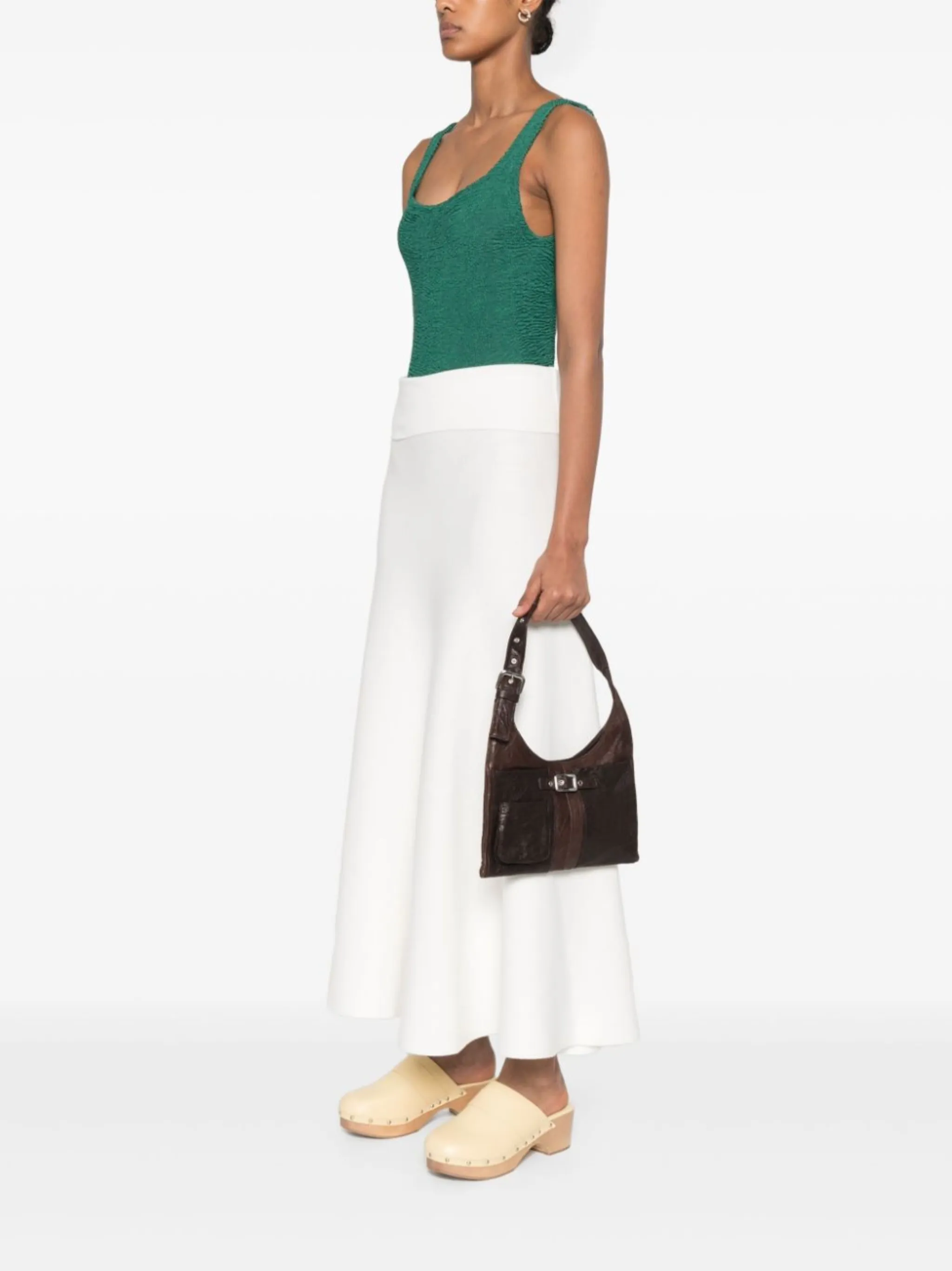 Nicole Bag Beige - Leather Bag - Gimaguas