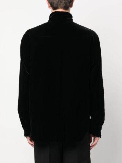 high neck long sleeved shirt Giorgio Armani Eraldo