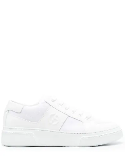 Armani lace up sneakers online