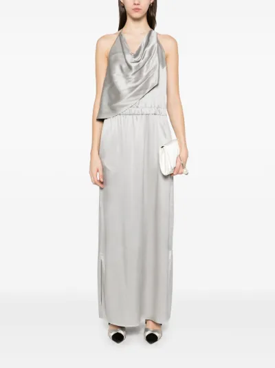 Armani silk dress discount