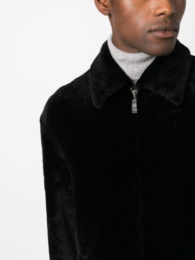 Armani fur hot sale jacket mens