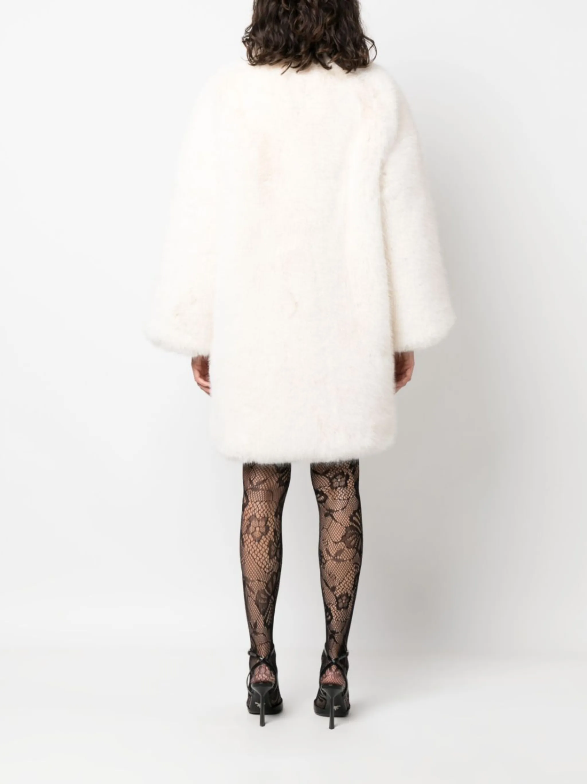Giuseppe Di Morabito single-breasted faux-fur coat | Eraldo.com PN
