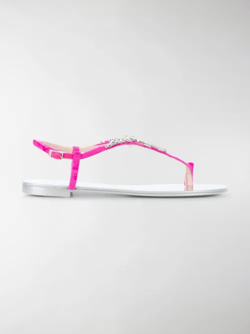 Giuseppe Zanotti Design - Sandali con cristalli