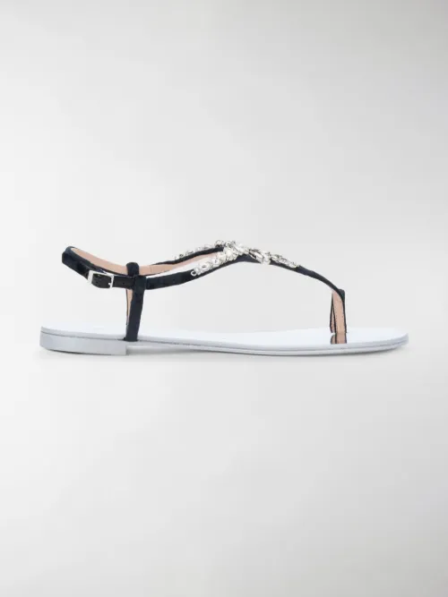 Giuseppe Zanotti Design - Sandali con cristalli