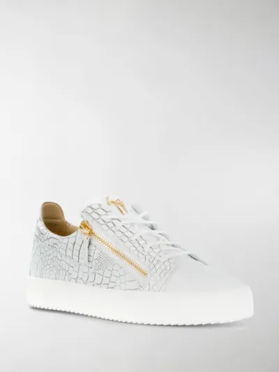 giuseppe zanotti python sneakers