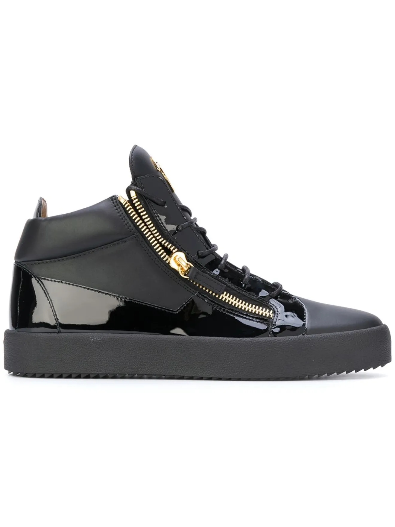 Giuseppe Zanotti Kriss mid-top sneakers black | MODES