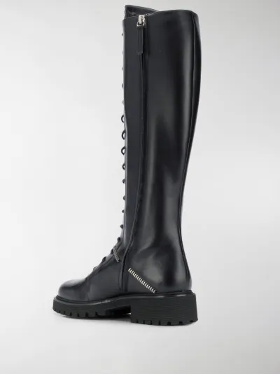 giuseppe zanotti knee high boots