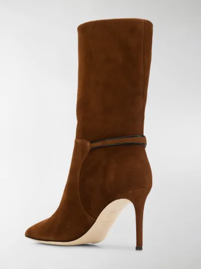 giuseppe zanotti suede ankle boots