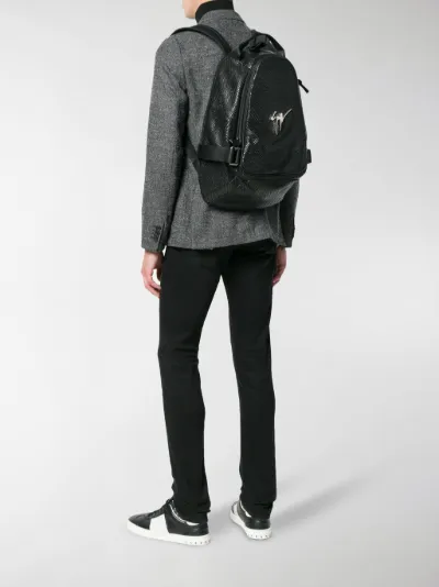 giuseppe zanotti backpack