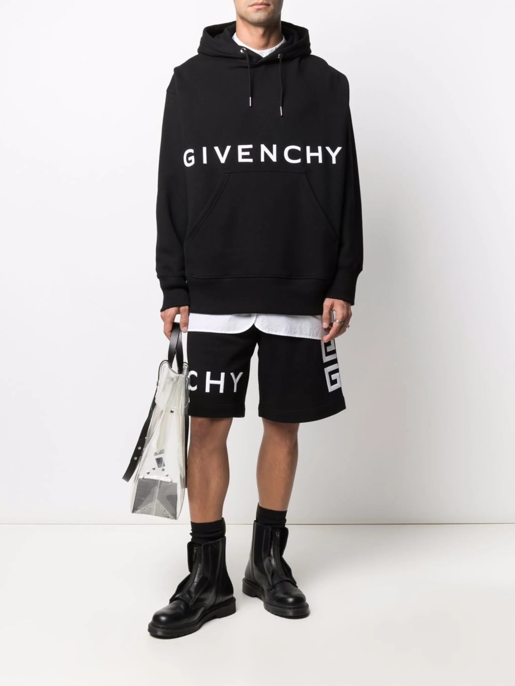 Givenchy 4G logo print shorts Eraldo FR