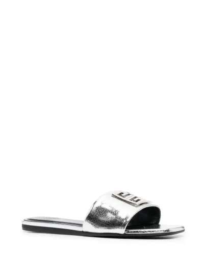 Givenchy metallic slides new arrivals