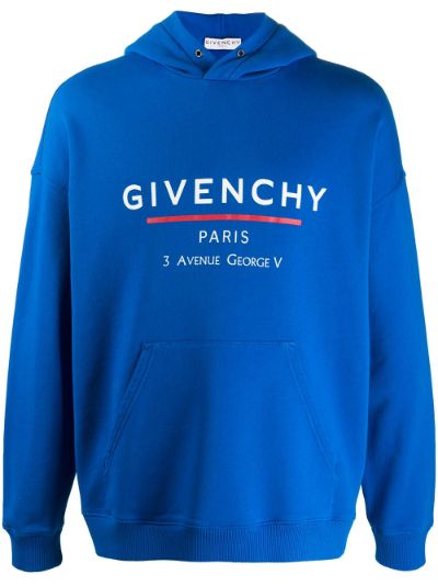 Givenchy blue online hoodie