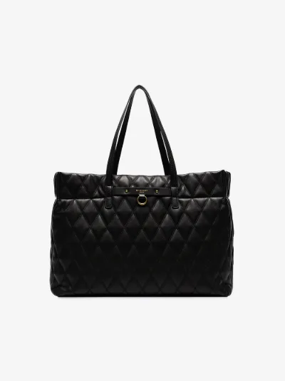 Givenchy Black Duo Quilted Tote Bag Browns Givenchy Black Duo Quilted Tote Bag