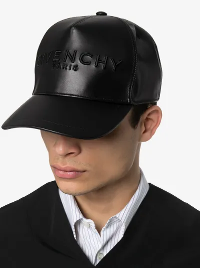 givenchy leather cap