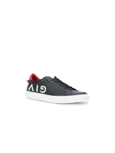 Givenchy black hot sale leather sneakers