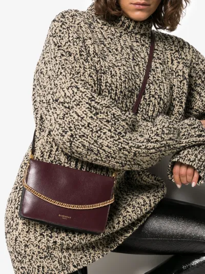 cross 3 leather crossbody bag givenchy