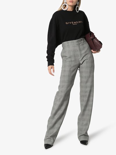 givenchy crop sweatshirt