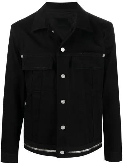 givenchy black jean jacket