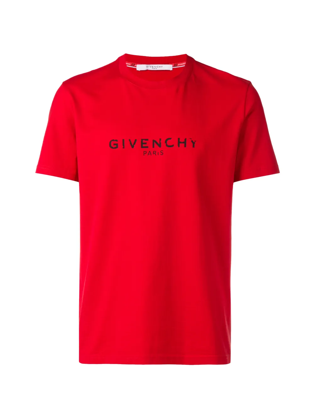 Givenchy distressed 2024 logo tee