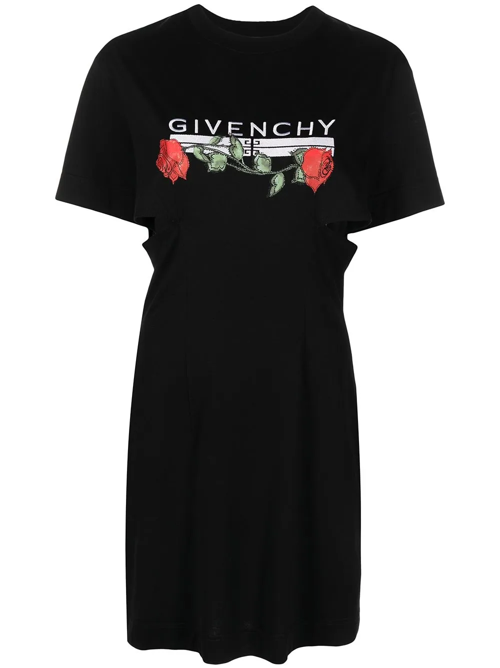 Authentic GIVENCHY Youth Black T outlet Shirt Dress