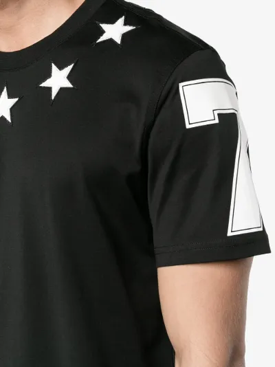 givenchy t shirt black stars