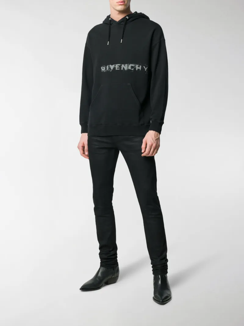 givenchy faded logo sweatshirt