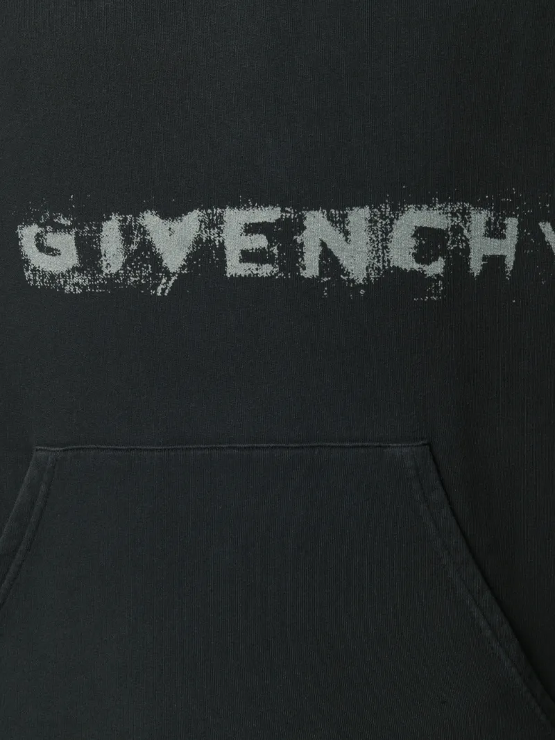 givenchy faded logo sweatshirt