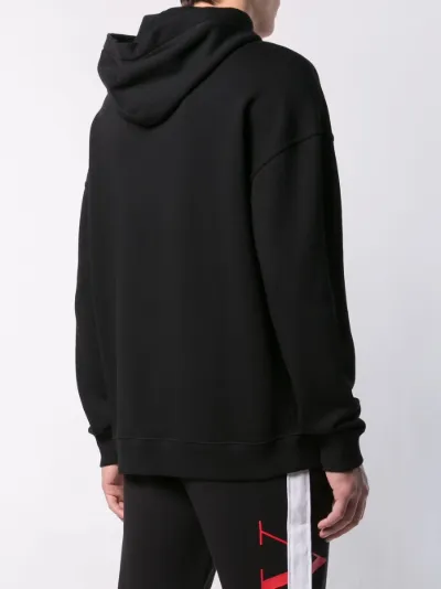 givenchy faded logo hoodie