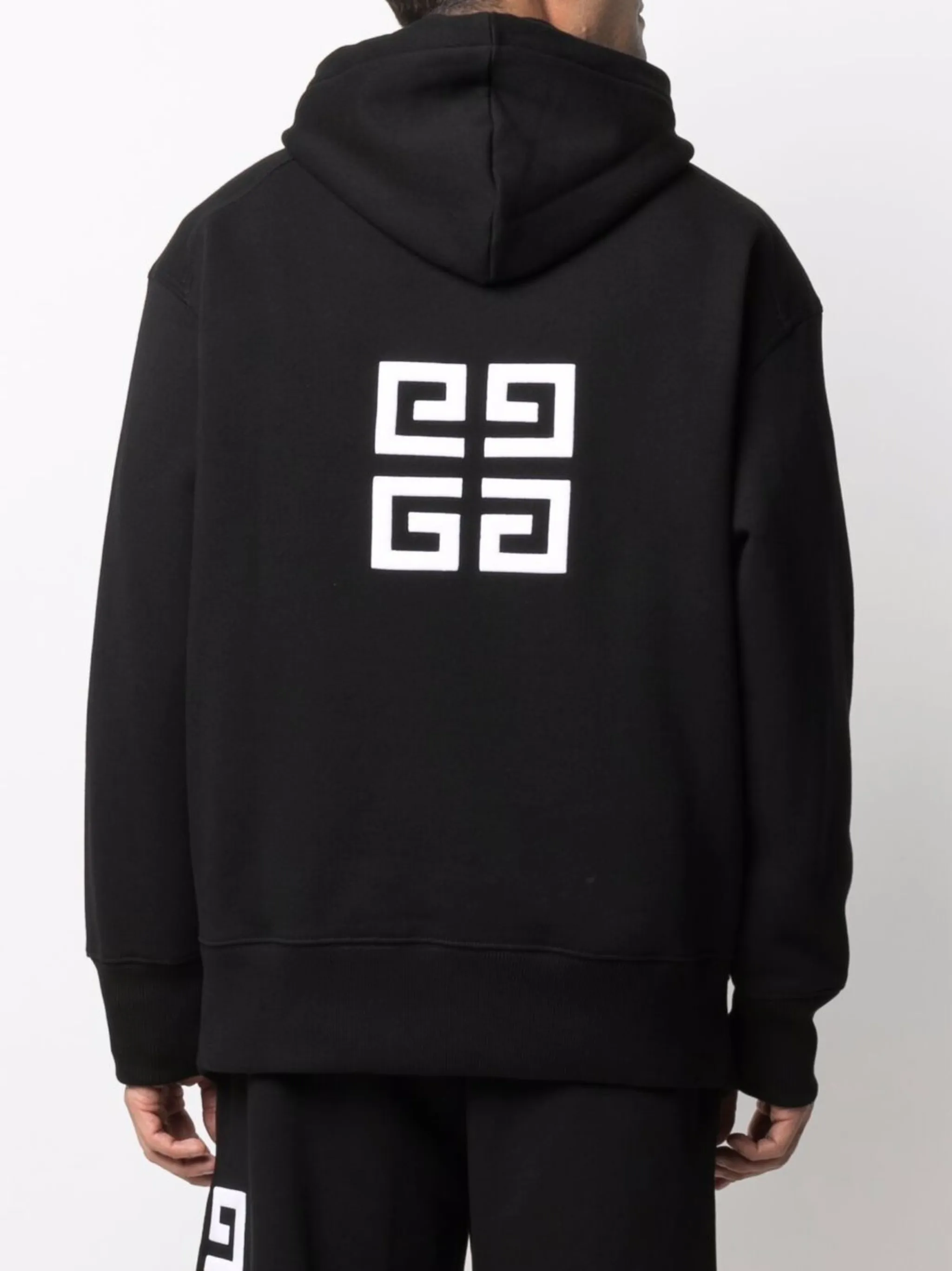 Givenchy front logo heavy brushed hooded sweatshirt | Eraldo Givenchy front logo heavy brushed hooded sweatshirt | Eraldo