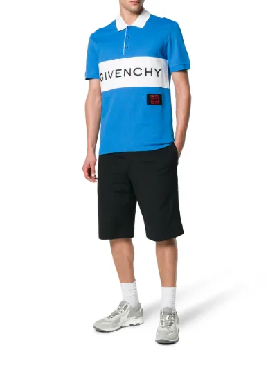 Givenchy front logo polo shirt Eraldo US