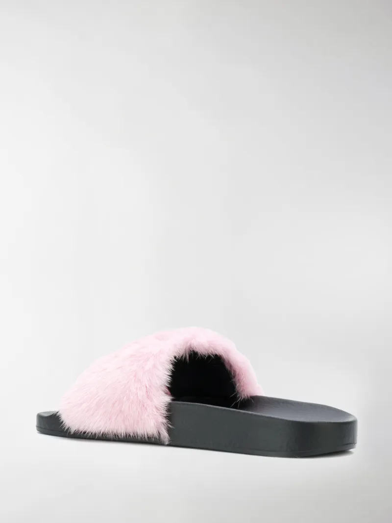 givenchy fur slides