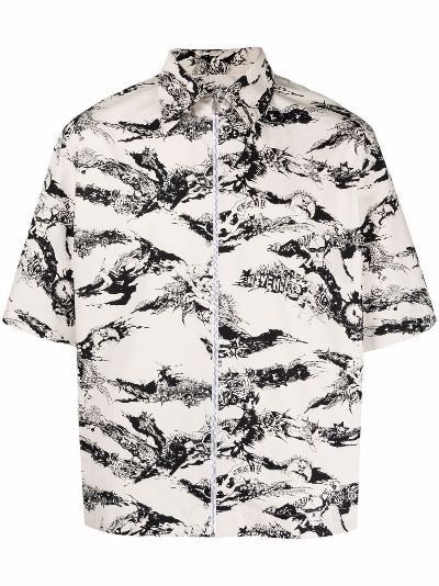 Gothic printed zip shirt | Givenchy | Eraldo.com AQ