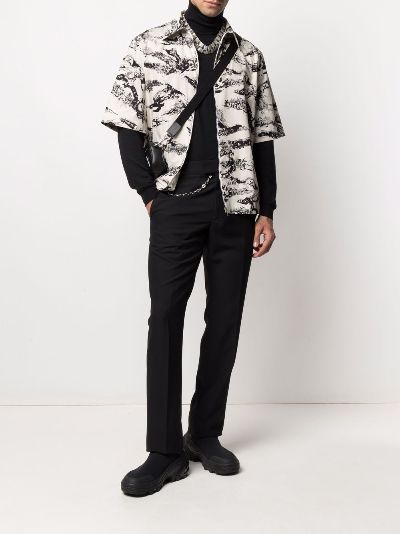 Gothic printed zip shirt | Givenchy | Eraldo.com AQ