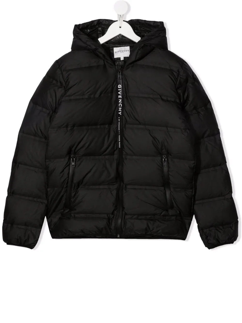 givenchy hooded puffer jacket