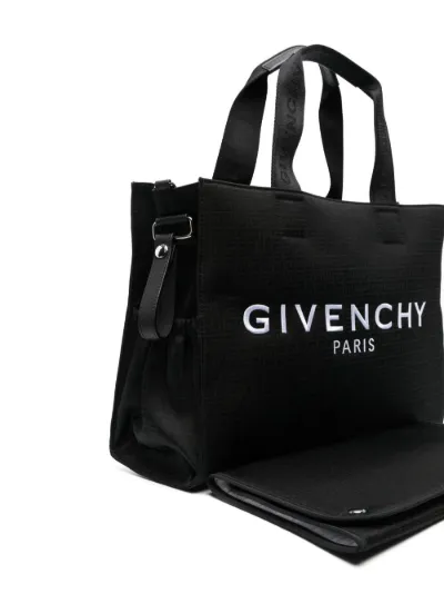 Givenchy Kids logo embroidered 4G jacquard changing bag Eraldo FR