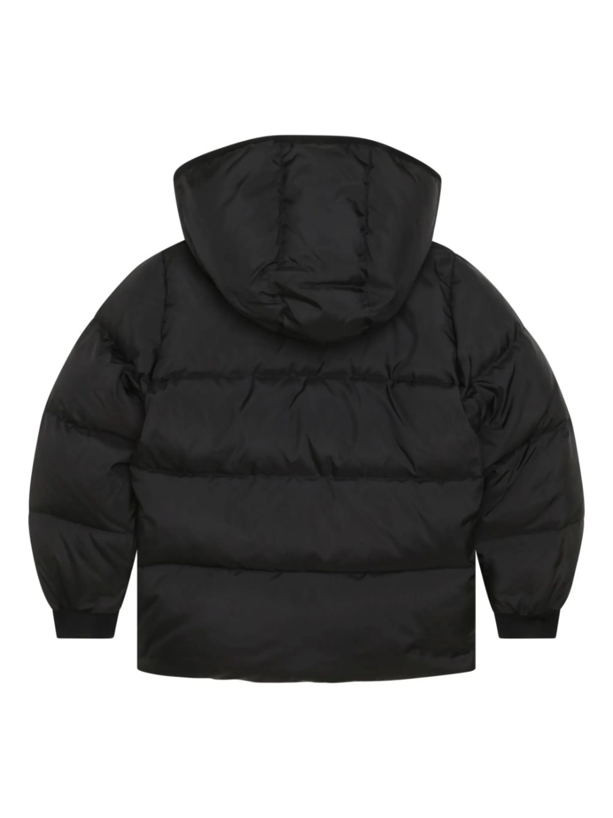 Givenchy Kids logo patch hooded padded jacket Eraldo FR