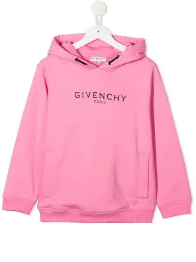 Givenchy Kids logo print hoodie Eraldo FR