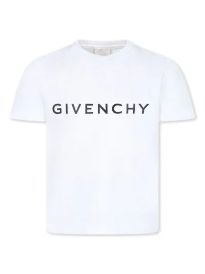 logo-print organic-cotton T-shirt | Givenchy Kids | Eraldo.com DE 