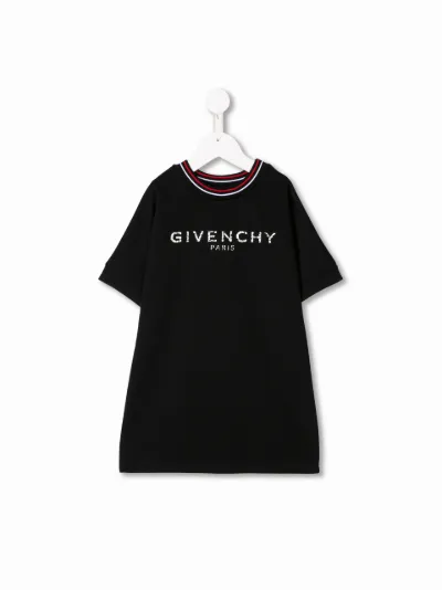 Givenchy Kids logo print T shirt dress Eraldo FR