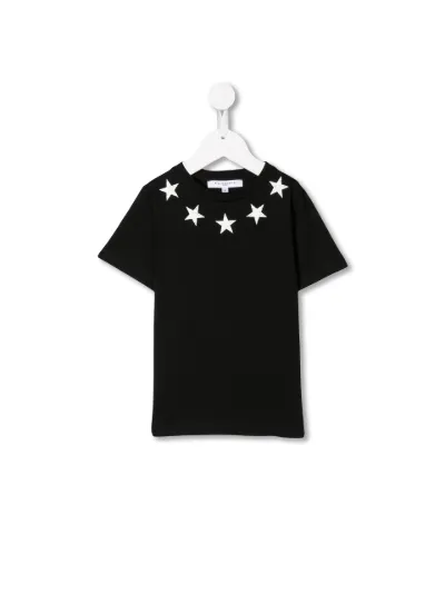 Givenchy black best sale star t shirt