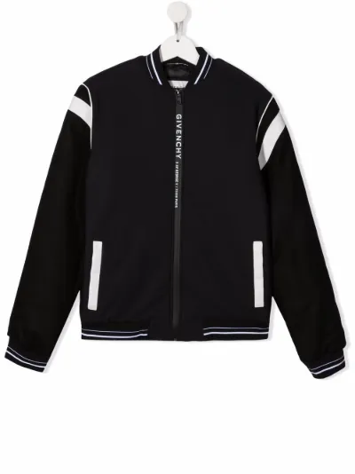 boys white bomber jacket