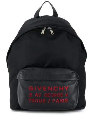 Givenchy leather outlet backpack