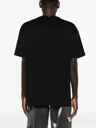 Givenchy logo and stars embroidered T shirt Eraldo FR