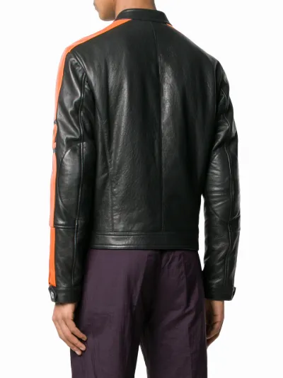 Givenchy logo biker jacket Eraldo DE