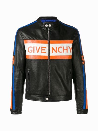 Givenchy Black Leather Biker Jacket